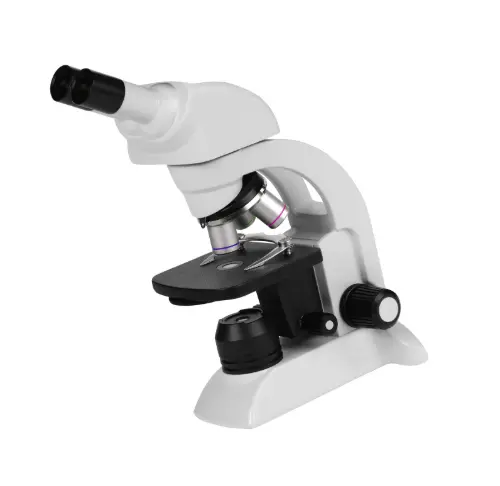 Trinocular Microscope with 4 Objectives & 50/50 Beam Split (No Camera)