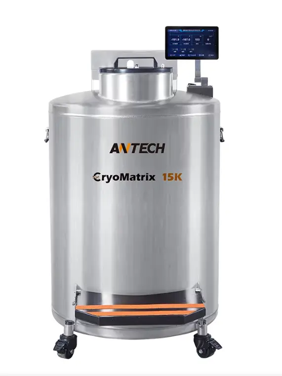  narrow-neck cryogenic freezer, CryoMatrix 44K